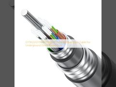 GYTA53/GYTA/GYTS Schwarzes Glasfaserkabel für den Außenbereich für unterirdische, direkt vergrabene Leitungen