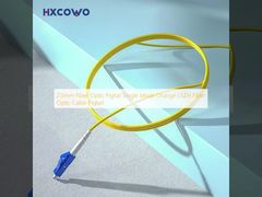 2,0 mm Glasfaser-Pigtail, Singlemode, orangefarbener LSZH-Glasfaserkabel-Pigtail