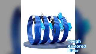 Gepanzertes Glasfaser-Patchkabel SC UPC E2000