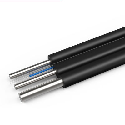 kaufen Single Mode Fiber Optic Cable GJYXCH GJYXFCH FTTH Drop Cable for Length Custom Length on-line-Fertigung