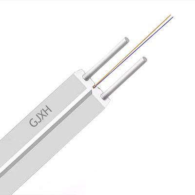 kaufen HXCOWO GJXH FTTH Communication Drop Fiber Optic Cable White Black Custom Length on-line-Fertigung