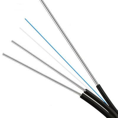 kaufen 12 Core SM G655 Fiber Optic Cable GJYXCH Drop LSZH Telecom Comunication PE Jacket PVC on-line-Fertigung