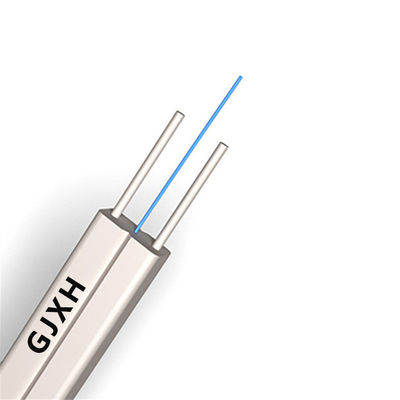 kaufen HXCOWO GJXFH GJXH SM Drop Fiber Cable With Steel Wire Or FRP FTTH Cable on-line-Fertigung