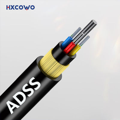 kaufen ADSS 80m 100m 120m 200m Span Aerial Fiber Cable G652D G657A1 G657A2 on-line-Fertigung