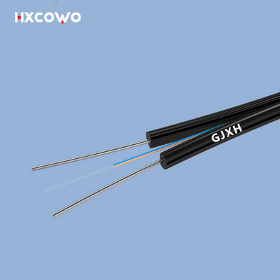 kaufen Speed Internet Indoor Fiber Optic Cable GJXH Metallic Strength Member G657A1 2Core on-line-Fertigung