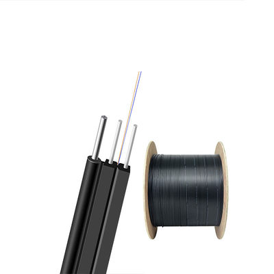 kaufen 1km Roll Fiber Optic Drop Cable Outdoor FTTX FTTH 1/2/4 Cores HXCOWO Cable 's List on-line-Fertigung