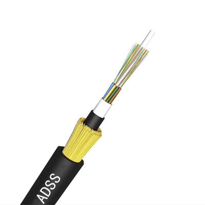 kaufen ADSS 24 Core Fiber Optic Cable With High Tension Wire Double Jacket on-line-Fertigung