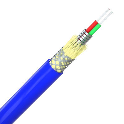 kaufen 50/125 Flexible Spiral Steel Single Mode Armored Fiber Cable 2-288 Core on-line-Fertigung