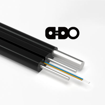 kaufen HXCOWO GJYXCH 1Km 1 2 4 6 8 12 Core G657A1 G657A2 Optical Fiber Indoor Outdoor Drop Cable on-line-Fertigung