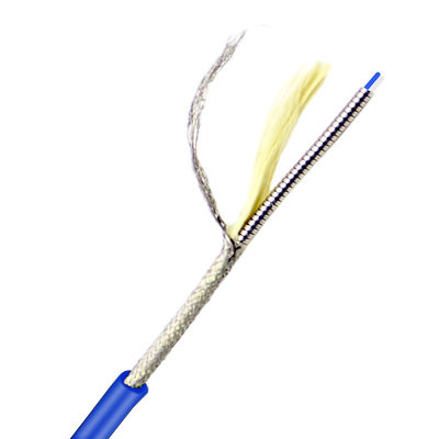 kaufen GJFJKV SM / MM Armored Optical Fiber PVC Jacket Fibre Optic Cable Armoured on-line-Fertigung