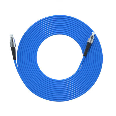 kaufen 3M FC ST Simplex Single Mode Armored Fiber Optic Cable with Customized Lengths and 2 on-line-Fertigung