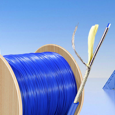 kaufen G652D G657A1 G657A2 Spiral Steel Pipe Indoor Armored Optical Fiber Cable for Telecom on-line-Fertigung