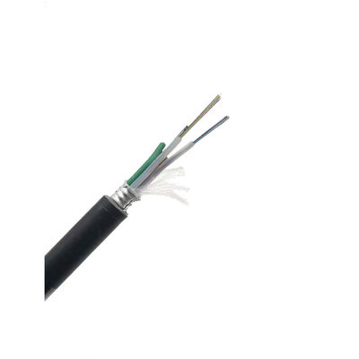 kaufen LSZH Anti Rodent Photoelectric Composite Cable SM 24C G652D PE Outdoor ADSS Optical Cable on-line-Fertigung