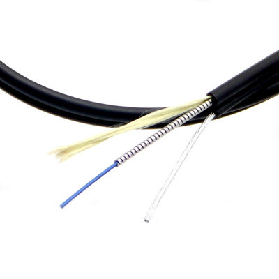 kaufen G657A LSZH Aerial Figure 8 Drop Indoor Outdoor Armored Fiber 2-4 Core on-line-Fertigung
