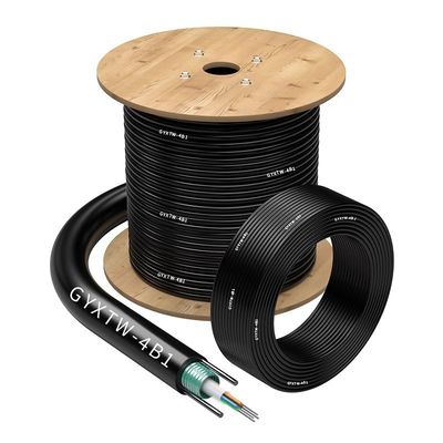 kaufen Outdoor Drop Armoured Fiber Optical Cable HXCOWO FTTX Solution GYXTW 4 6 8 12 Cores on-line-Fertigung