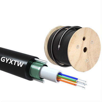 kaufen G652D/G657A1/G657A2 Fiber Type Outdoor Fiber Optic Cable for HXCOWO SM 2/4/6/ Core GYXTW on-line-Fertigung