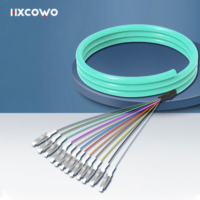 kaufen LC APC Multimode Fiber Pigtail OM2 OM3 OM4 Fiber Optic Pigtail Wifi Network on-line-Fertigung