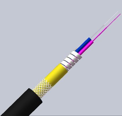 kaufen LSZH Jacket 5.0mm OS2 G652D Einmodige gepanzerte Glasfaserkabel für Netzwerke Online-Herstellung