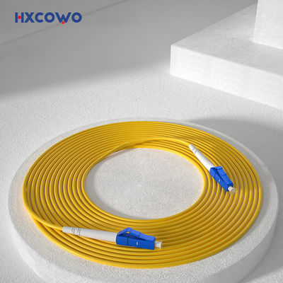 kaufen HXCOWO FTTH Simplex Fiber LC APC UPC G652D/G657A1 SM Jumper Armored Fiber Optic Cable Patch on-line-Fertigung