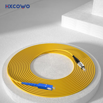 kaufen Customized Colors HXCOWO FTTH SC/FC UPC APC Armored SM MM SX DX Fiber Optic Cable Patch on-line-Fertigung