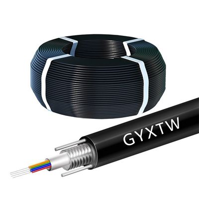 kaufen Singlemode Outdoor Armored Fiber Optic Cable G652D Armored Fiber Cable on-line-Fertigung