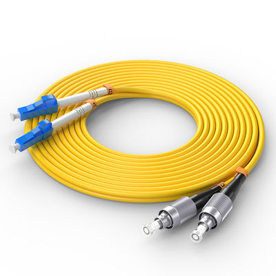 kaufen FTTX HXCOWO LC FC Duplex OM3 OM4 Jumper 50/125um Multimode Fiber Optic Cable Patch on-line-Fertigung