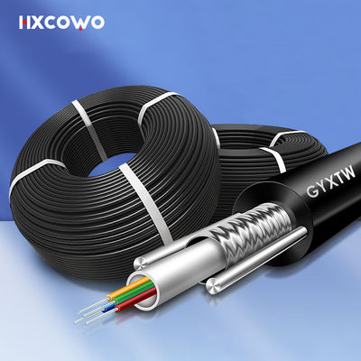 kaufen High Speed Armored Single Mode Fiber G657A1 G657A2 Outdoor Armored Fiber Optic Cable on-line-Fertigung