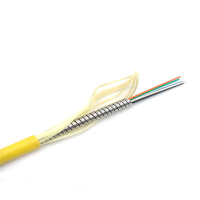 kaufen 6C G657A2 LSZH PE PVC Anti Rodent Armoured Fiber Cable With 6 Conductors on-line-Fertigung