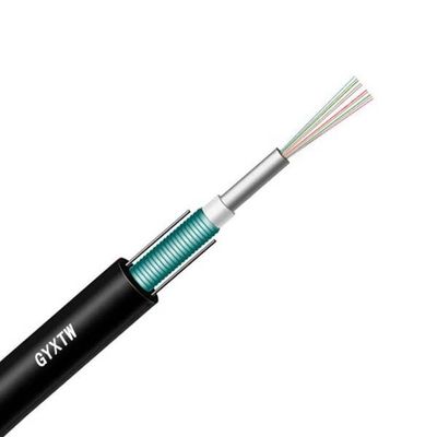 kaufen GYXTW 2 Cores FTTH Single Mode Outdoor Armoured Fiber Optic Cable for Network Signal on-line-Fertigung
