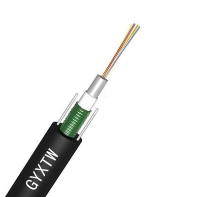 kaufen Fiber Optic Cable GYXTW Armoured Single Mode Outdoor 2/4/6/8/12/16/24 Core G657A1 Per Meter on-line-Fertigung
