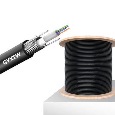 kaufen 24 Core Single Mode Outdoor GYXTW Armoured Fiber Optic Cable for Telecom Comunication on-line-Fertigung