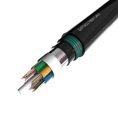 kaufen Direct Burial Stranded Loose Tube Fiber Optic Cable with Double Armored Protection on-line-Fertigung