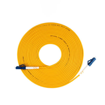 kaufen Indoor SM G652D G657A1 G657A2 Simplex 3.0mm LC UPC Fiber Optic Cable Patch for FTTxFTTB on-line-Fertigung