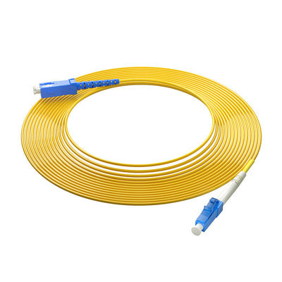 kaufen HXCOWO Lieferung Glasfaser Patch Cord SC/UPC-LC/UPC SM SX 3,0mm LSZH für Ihre Anforderung Online-Herstellung