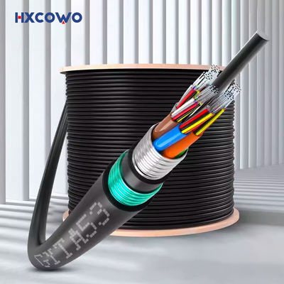 kaufen 48/72/96/144 Core GYTA53 Outdoor Armored Fiber Optic Cable for Secure Communication on-line-Fertigung
