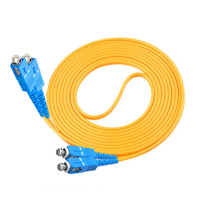 kaufen SC/UPC-SC/UPC Duplex Multimode OM3 Jumper Cable Fiber Optic Patch Cord for Networking on-line-Fertigung