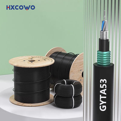 kaufen Double Jacket Direct Burial Fiber Cable GYTA53 Outdoor Fiber Optic Cable on-line-Fertigung