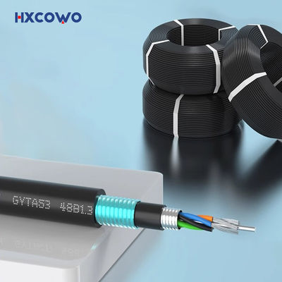 kaufen Armored Direct Burial Fiber Optic Cable OEM ODM Armoured Outdoor Cable on-line-Fertigung