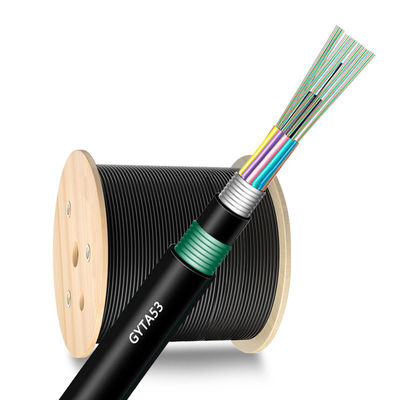 kaufen 48 96 144 Core GYTA53 Direct Burial Fiber Optic Cable For Outdoor Networking Discount on-line-Fertigung