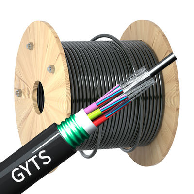 kaufen OS1 OS2 Armoured Fibre Cable Telecom Outdoor Armored Fiber Optic Cable on-line-Fertigung