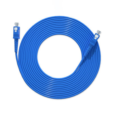 kaufen HXCOWO Single Mode Simplex SC UPC Fiber Jumper Spiral Armoured Fiber Optic Cable Patch Online-Herstellung