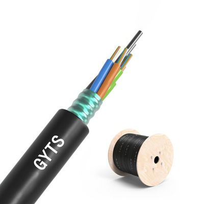 kaufen Custom Outdoor Armored Fiber Optic Cable 2 4 6 8 24 32 48 84 96 144 288 Cores on-line-Fertigung