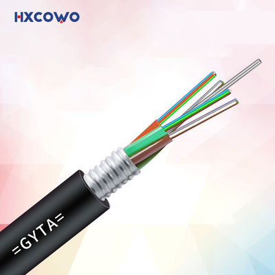 kaufen Customized Color GYTA Armored Fiber Optic Cable for Stranded Loose Tube Communication on-line-Fertigung