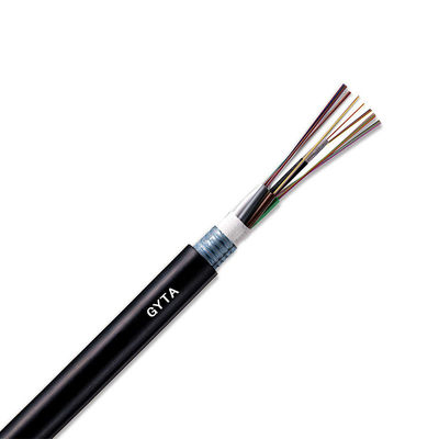kaufen 12/24/48 Cores Armored Fiber Optic Cable for Outdoor Telecom Comunication Aerial Steal on-line-Fertigung