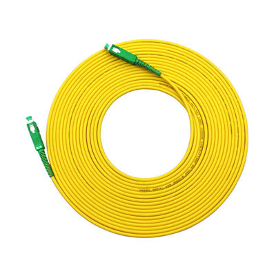 kaufen HXCOWO SM G652D 2.0mm PVC Simplex Fiber Patch Cord in Custom Length with SC/APC Connector on-line-Fertigung