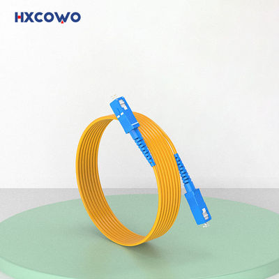 kaufen 2,0 mm Singlemode-Glasfaser-Patchkabel G657A1 3 m kundenspezifische Glasfaser-Patchkabel Online-Herstellung