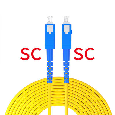 kaufen 1core Fiber Optic Patch Cord SC To SC UPC/APC 2.0mm/3.0mm G652D/G657A for in FTTH on-line-Fertigung