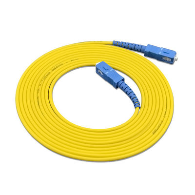 kaufen Spezielle Länge Glasfaser-Pflasterkabel Simplex SC SC UPC/APC G652D 9/125 SM Glasfaser Online-Herstellung