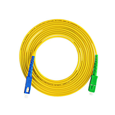 kaufen 2.0mm 3.0mm Single Mode Fiber Patch Cord SC SC APC UPC Fiber Jumper on-line-Fertigung