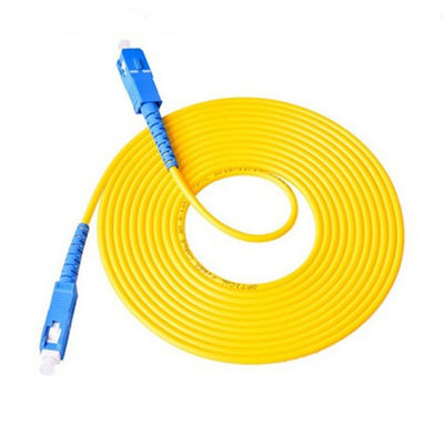kaufen G652D/G657A1/G657A2/OM1/OM2/OM3/OM4 Glasfaser-Drop-Patchcord mit SC-SC-Anschluss Online-Herstellung